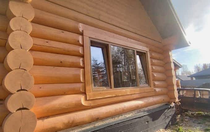 Окна с ламинацией и декорированием 2