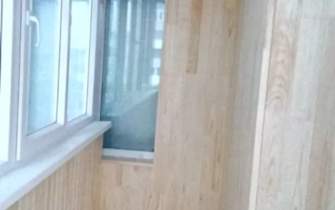 Установка и обшивка вагонкой балкона по радиусу 4