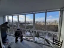 Витражное остекление балкона