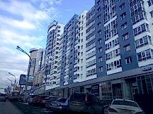 Завершено остекление в ЖК Мечта (ул. Куйбышева-Шейкмана)