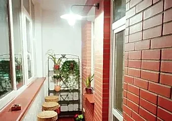 Внутренняя отделка балкона